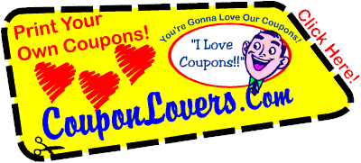 Do you love coupons? Then print some!